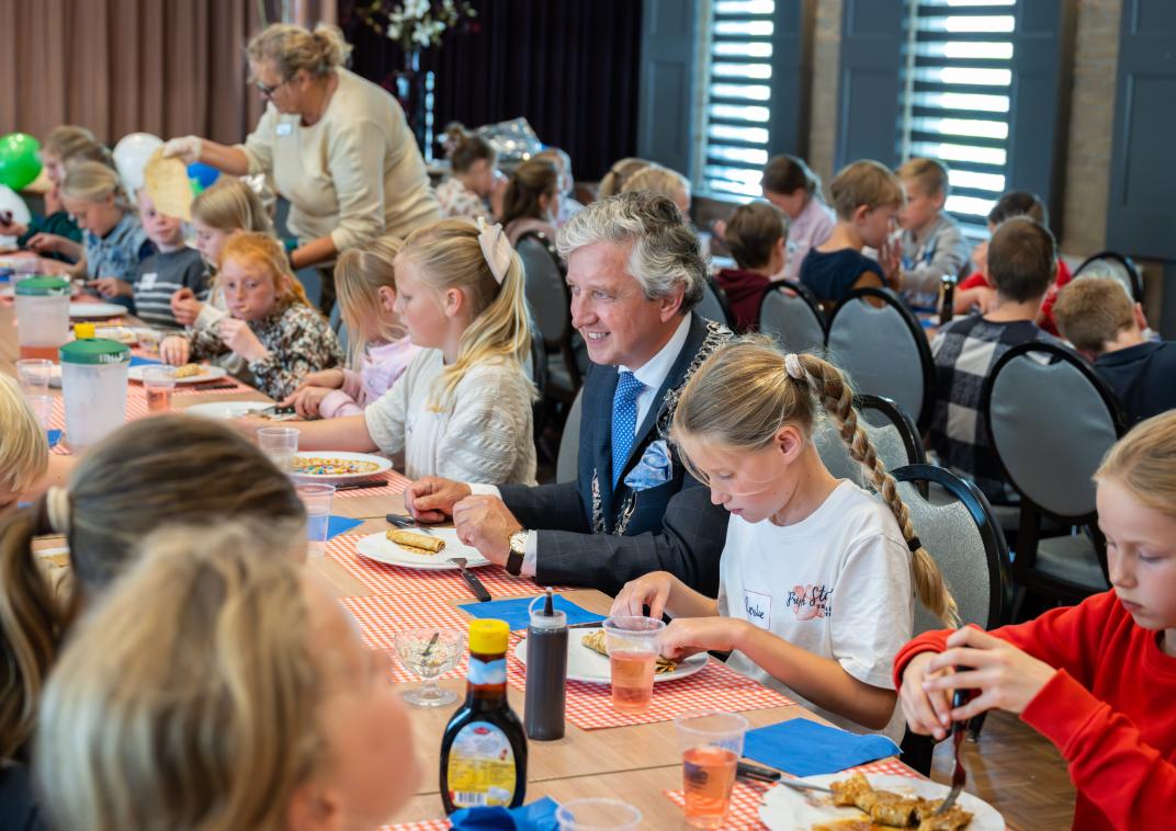 Pannenkoekenlunch 10 jaar Krimpenerwaard