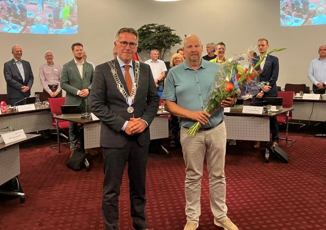 Frank Swaghoven wordt benoemd tot commissielid Leefbaar Krimpenerwaard in de raadsvergadering van 15 juli 2025.