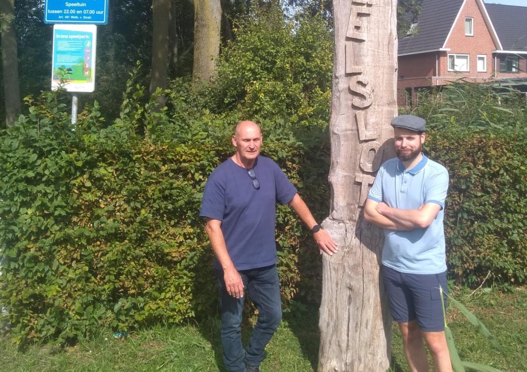 Commissieleden Henk Paaij (Leefbaar Krimpenerwaard) en Joeri Jansen (ChristenUnie).