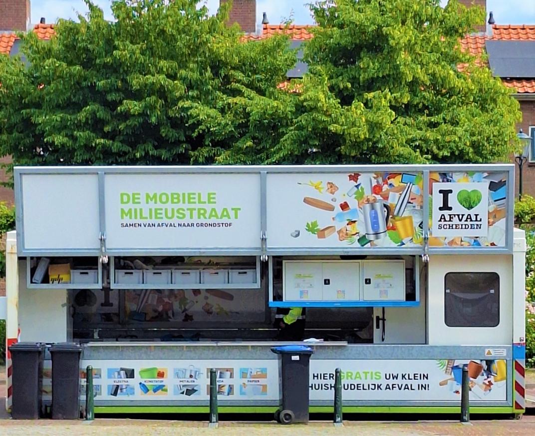 Mobiele milieustraat