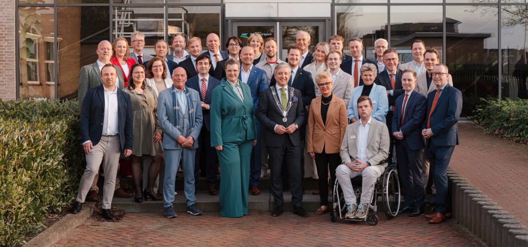 Gemeenteraad groepsfoto