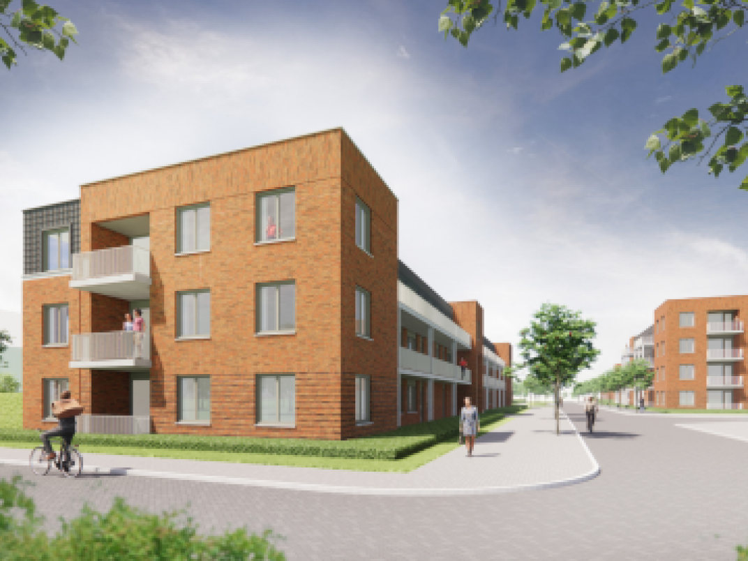 Project Koningin Julianastraat Appartementencomplex De Prinses