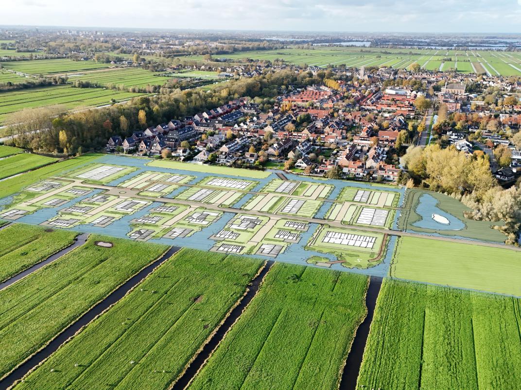 Luchtfoto Waardse Weelde